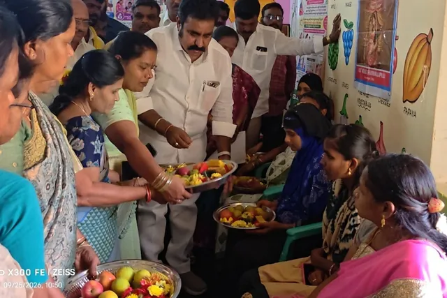 అంగన్వాడీ ఉత్సవాల్లో పాల్గొన్న శంకర్ యాదవ్