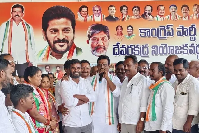 పోల్కంపల్లి కాంగ్రెస్ నూతన కార్యవర్గం ఏకగ్రీవం