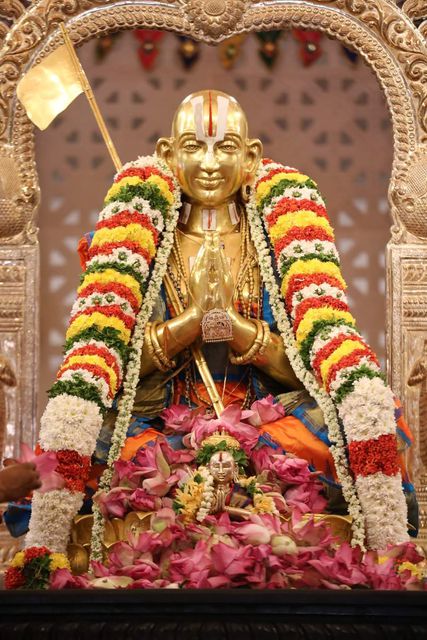 3వ రోజు ఘనంగా రామానుజులవారు తిరునక్షత్ర మహోత్సవం