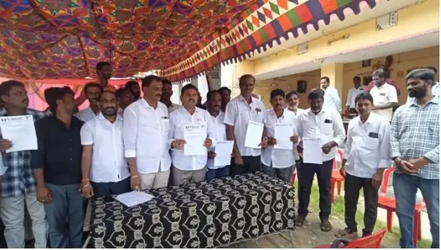 వైసీపీకి కంది రామకృష్ణ రాజీనామా