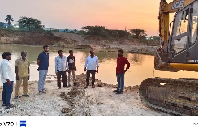 బైలంపూర్ గ్రామం లో బతుకమ్మ ఏర్పాట్లు