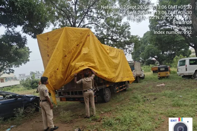చిట్టాపూర్ గణేష్ మండప నిర్వాహకుల డిజే సిస్టం సీజ్