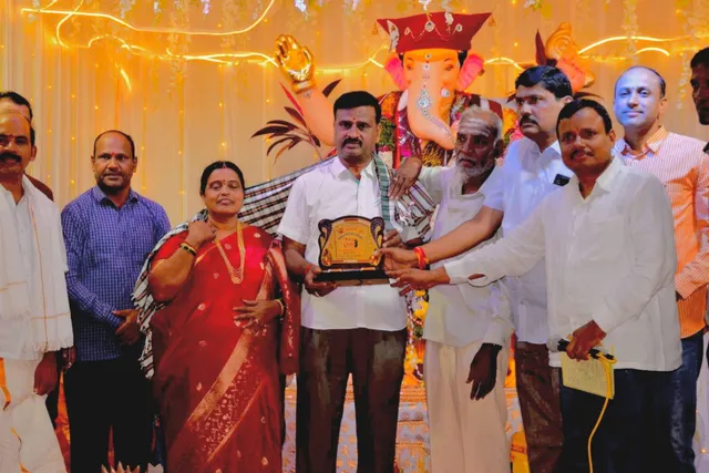 సంగారెడ్డిలో గణపయ్యకు 108 రకాల ప్రసాదాలు సమర్పణ
