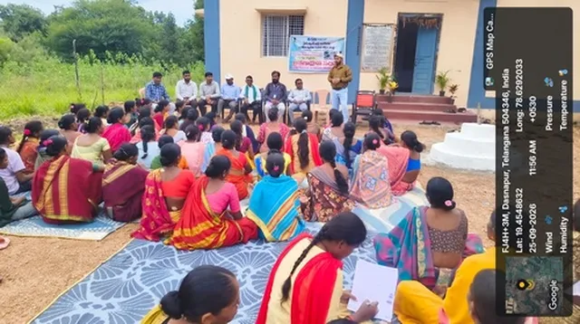 పిట్టబొంగురంలో ఉచిత వృత్తి శిక్షణపై అవగాహన సదస్సు