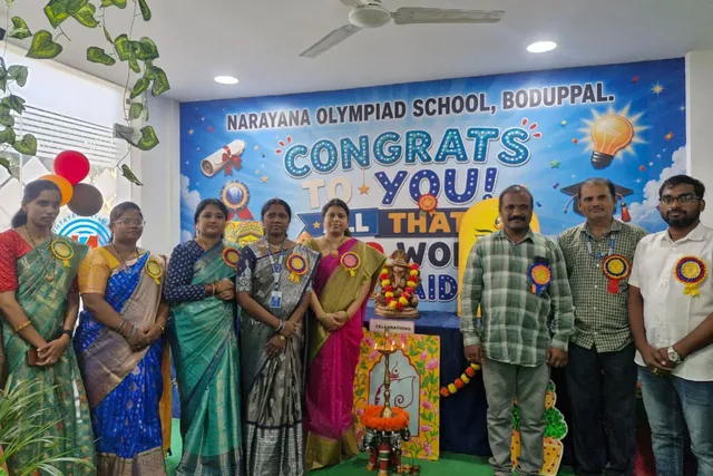 బోడుప్పల్ నారాయణ హైస్కూల్‌ లో ఘనంగా స్టూడెంట్ లెడ్ కాన్ఫరెన్స్