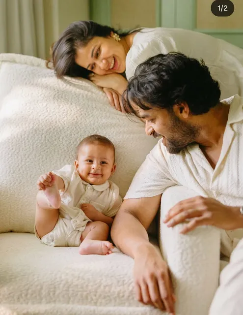 వరుణ్ తేజ్-లావణ్య త్రిపాఠి కుమారుడి ఫేస్ రివీల్