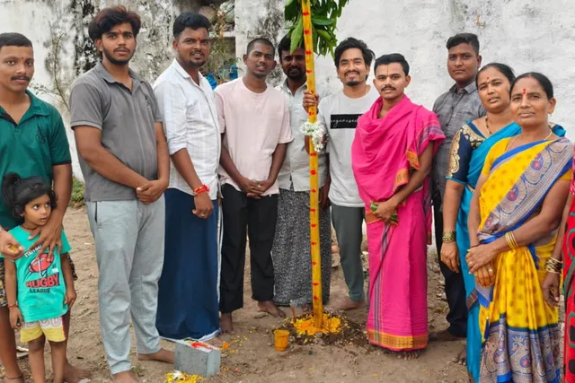 పెరవలిలో వినాయక సంబరాలకు కర్ర పూజతో శ్రీకారం