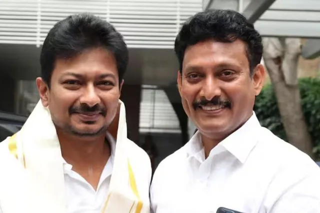 சிறையில் இருக்கும் அன்பில் மகேஷை நேரில் சந்தித்தார் உதயநிதி