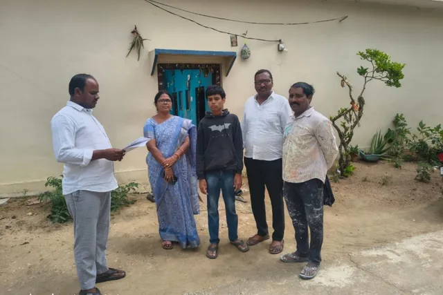 చెంగల్ గ్రామంలో చేయూత పెన్షన్ వెరిఫికేషన్ ప్రక్రియ నిర్వహణ