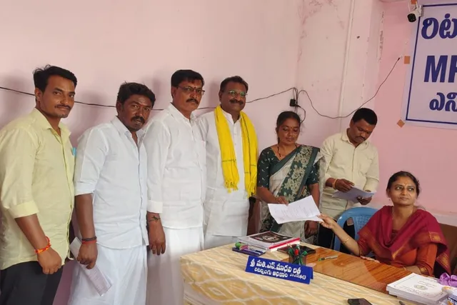 హనుమాపురం ఎంపీటీసీ టీడీపీ అభ్యర్థిగా బోయ లలిత