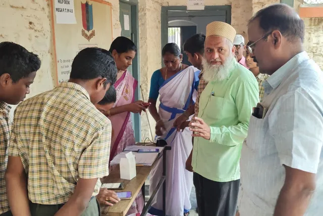 కంభం ప్రభుత్వ పాఠశాలలో విద్యార్థులకు ఆరోగ్య పరీక్షలు