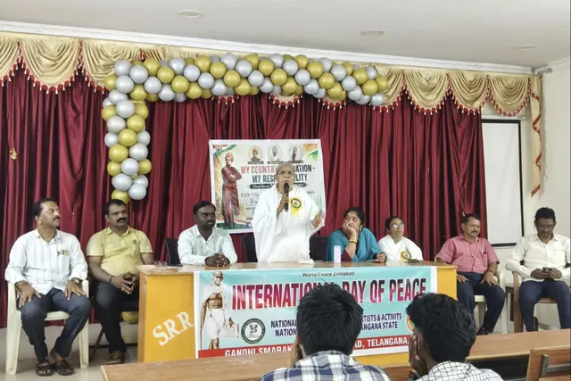 విద్యార్థుల్లో శాంతి స్ఫూర్తి.. సామరస్య సందేశం!