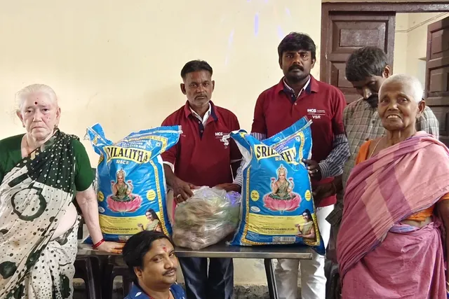 వడ్డి సత్యారావు సేవా కార్యక్రమం: అన్నదానం, నిత్యావసరాల పంపిణీ