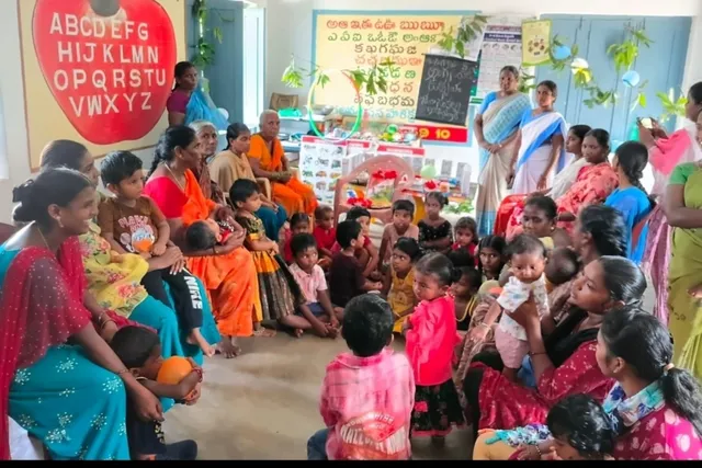 అంగన్వాడీ కేంద్రాల్లో సేవా సంకల్ప్ అభియాన్ కార్యక్రమం