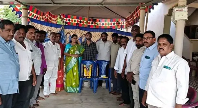 మాజీ సర్పంచ్ కుటుంబాన్ని పరామర్శించిన తానేటి వనిత