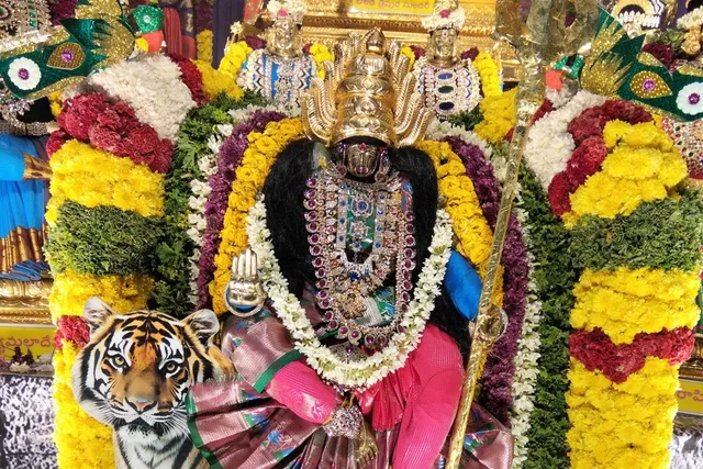 దుర్గాదేవి అలంకారంలో భక్తులకు దర్శనమిచ్చిన శ్రీ కన్యకా పరమేశ్వరి