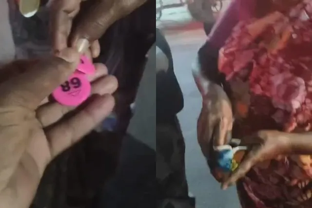 பெண்களுக்கு தலா ரூ.200-க்கான டோக்கன் விநியோகம் என புகார் பெண்களுக்கு தலா ரூ.200-க்கான டோக்கன் விநியோகம் என புகார்