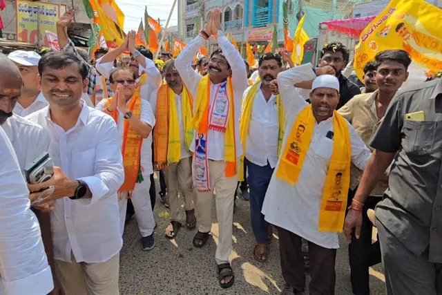 గిద్దలూరులో టీడీపీ ర్యాలీ