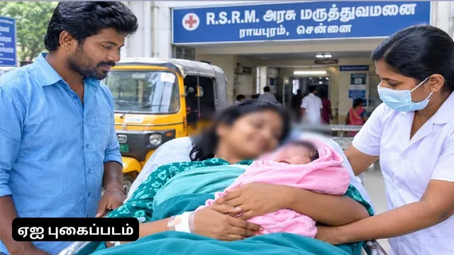 ஆஸ்பத்திரி செல்லும் வழியில் பிரசவம்: ஆட்டோவிலேயே பிறந்த குழந்தை