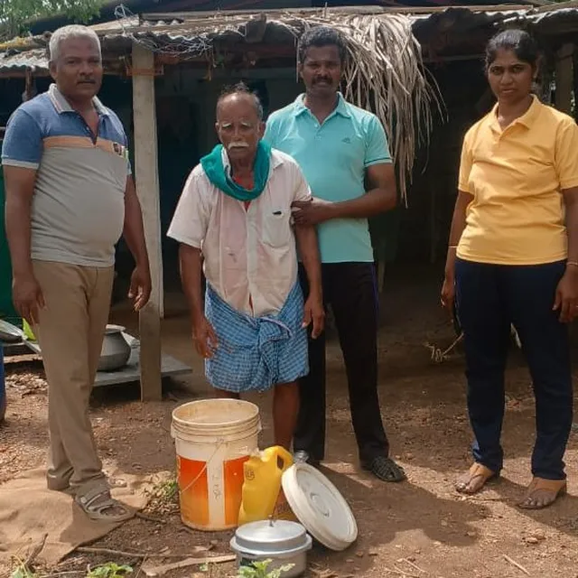 கள்ளச் சாராயம் காய்ச்சியதாக 82 வயது முதியவர் கைது