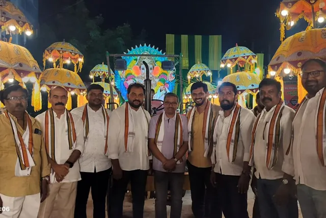 బాచుపల్లిలో ఘనంగా అన్నదాన, నిమజ్జన కార్యక్రమం