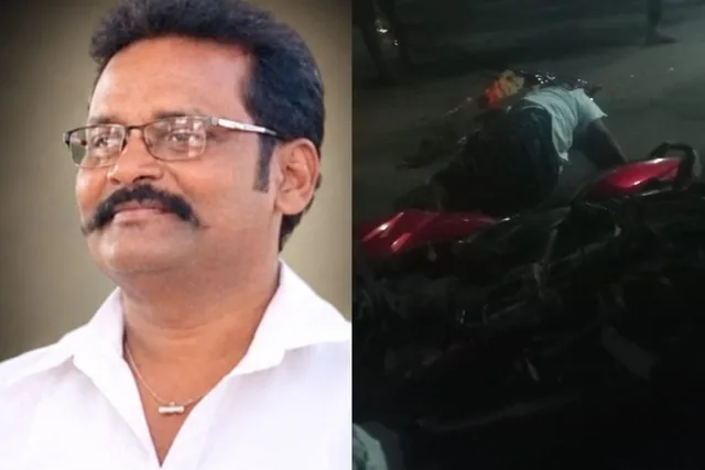 లక్ష్మీనగరం వద్ద ఇసుక లారీ ఢీకొని వ్యక్తి మృతి
