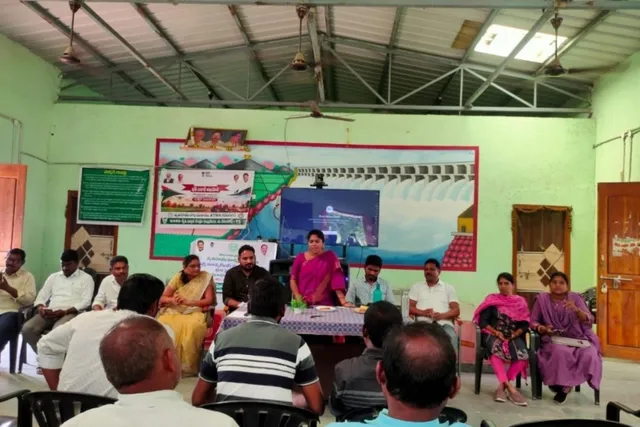 చొప్పదండి: రైతులు ప్రత్యామ్నాయ పంటలు సాగు చేసుకోవాలి.. వడ్లూరి సరిత