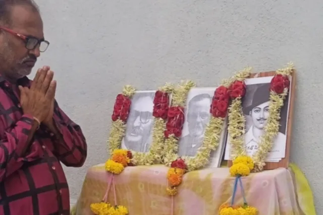 పాశ్చర్, భగత్ సింగ్, జాషువాకు డోన్ లో ఘన నివాళి