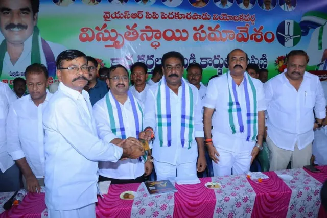 పెదకూరపాడులో వైఎస్సార్సీపీ విస్తృత సమావేశం పెదకూరపాడులో వైఎస్సార్సీపీ విస్తృత సమావేశం
