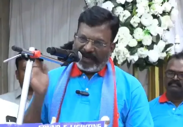 திமுக முட்டு, சொம்பு என்று சொன்னார்கள் - திருமாவளவன் பேச்சு திமுக முட்டு, சொம்பு என்று சொன்னார்கள் - திருமாவளவன் பேச்சு