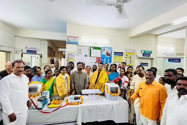 మెట్టుగూడలో నూతన వైద్య పరికరాల ప్రారంభం మెట్టుగూడలో నూతన వైద్య పరికరాల ప్రారంభం