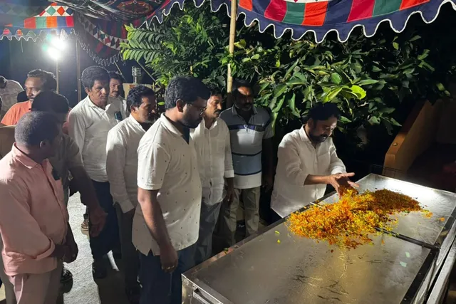 Dr. Matta pays tribute to the death of the giant lizard Kavati Keshavulu