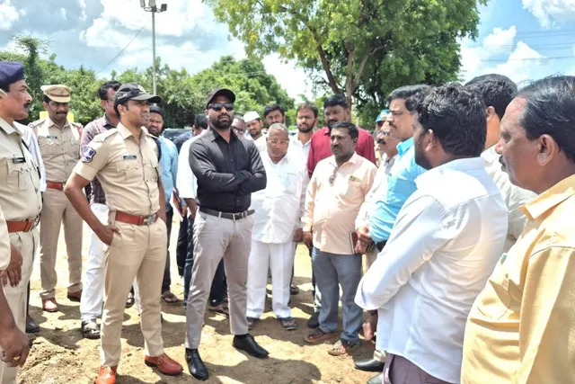 మెట్‌పల్లిలో గణపతి నిమజ్జన ఏర్పాట్లను పరిశీలించిన జిల్లా కలెక్టర్