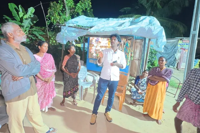 రెడ్యాలపాడులో తెలంగాణ రక్షణసేన మేనిఫెస్టోపై ప్రచారం