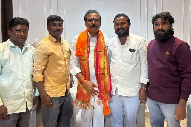 ఎమ్మెల్యేకి దసరా శుభాకాంక్షలు  తెలిపిన కౌన్సిలర్ రాము