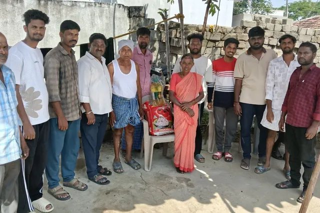 తాళ్లపెళ్లిలో మానవత్వం చాటుకున్న శ్రీరామ్ సేన యూత్