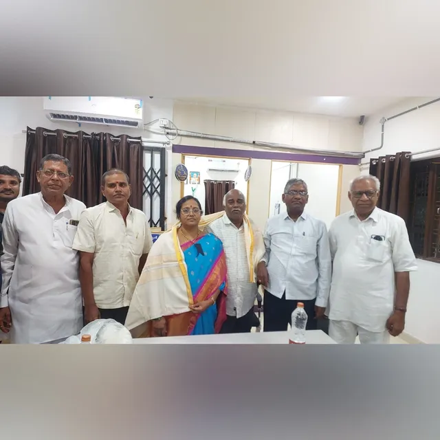 35 ఏళ్ల సుదీర్ఘ సేవలు.. పదవీ విరమణ చేసిన TGVB మేనేజర్ రాజ్యలక్ష్మి