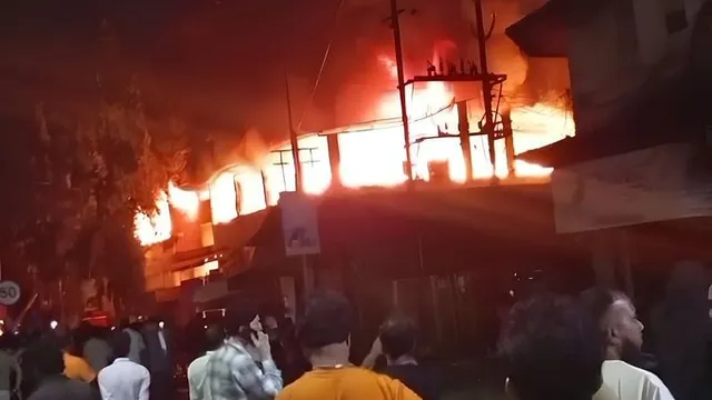 గోవాలోని వాస్కో మార్కెట్‌లో ఘోర అగ్నిప్రమాదం