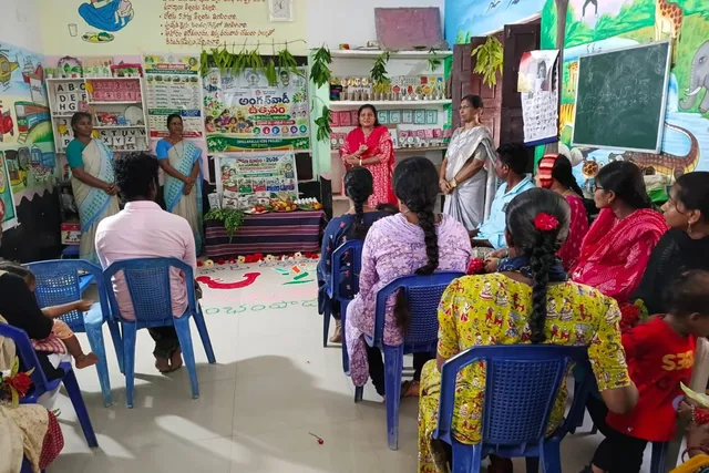 కంభంపాడులో ఘనంగా పోషణ ఉత్సవాలు కంభంపాడులో ఘనంగా పోషణ ఉత్సవాలు