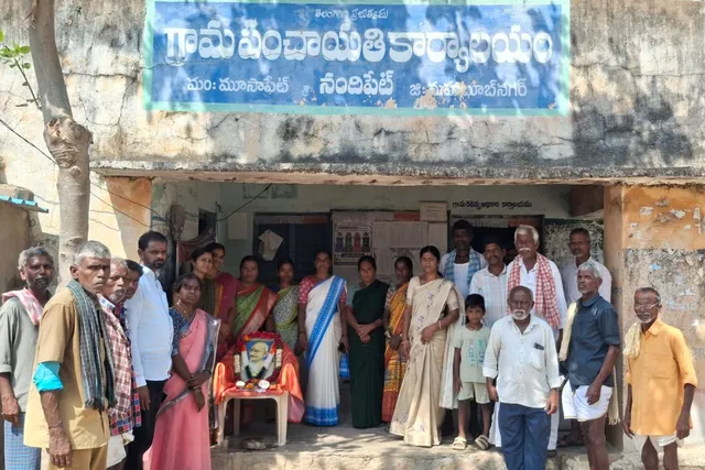 నందిపేట గ్రామంలో గాంధీ జయంతి వేడుకలు