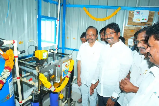 క్రిష్ణంశెట్టిపల్లెకు స్వచ్ఛమైన తాగునీటి భరోసా