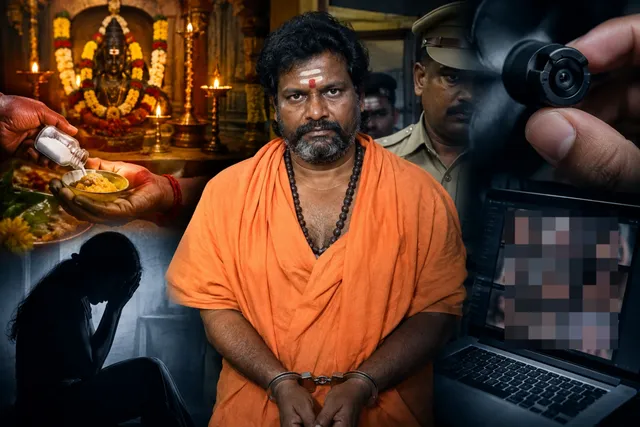 ప్రసాదంలో మత్తుమందు ఇచ్చి మహిళలపై అత్యాచారం