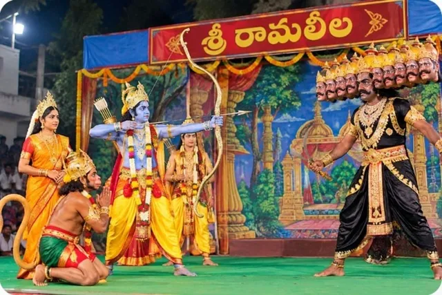 రామ్ లీలా కార్యక్రమానికి ఏర్పాట్లు పూర్తి