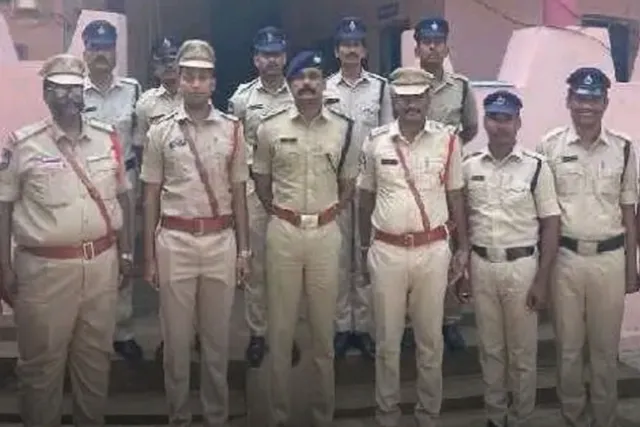గుండాల పోలీస్ స్టేషన్‌లో ఎస్పీ రోహిత్ రాజ్ వార్షిక తనిఖీ