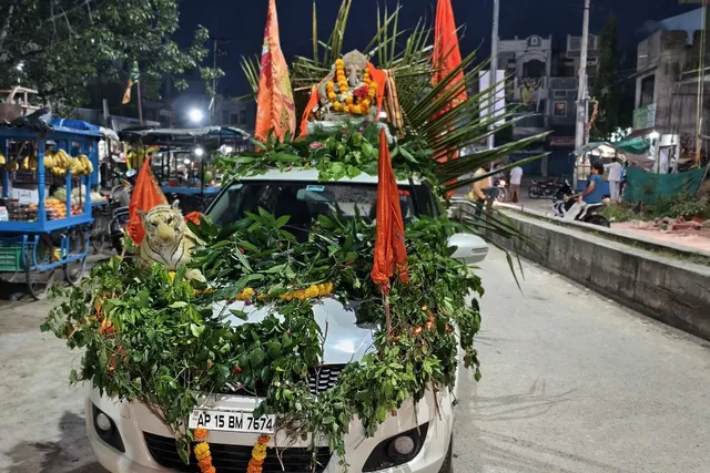 ఇల్లంతకుంటలో పర్యావరణహిత గణపతి నిమజ్జనం ఘనంగా
