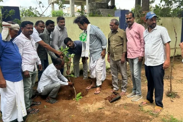 బచ్చన్నపేటలో ఘనంగా 'వనజీవి' షూటింగ్