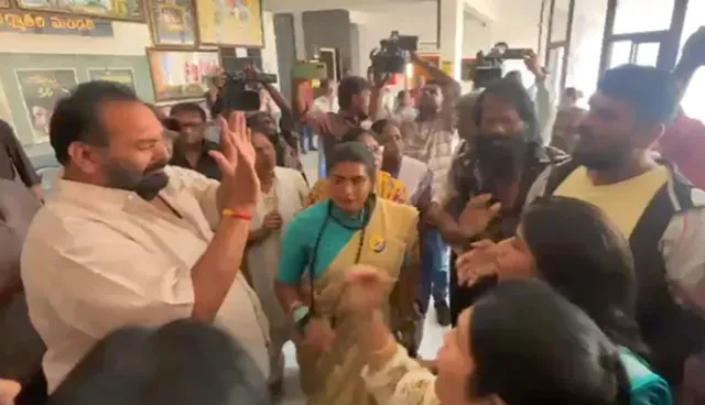 ఫిలిం ఛాంబర్ దగ్గర తీవ్ర ఉద్రిక్తత