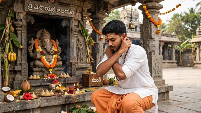వినాయకుడి ముందు గుంజీలు: కోరికలు తీర్చే రహస్యం!