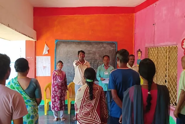 అల్లూరి జిల్లాలో నూతన ఎస్ఎంసి చైర్మన్, వైస్ చైర్మన్ ఎన్నిక