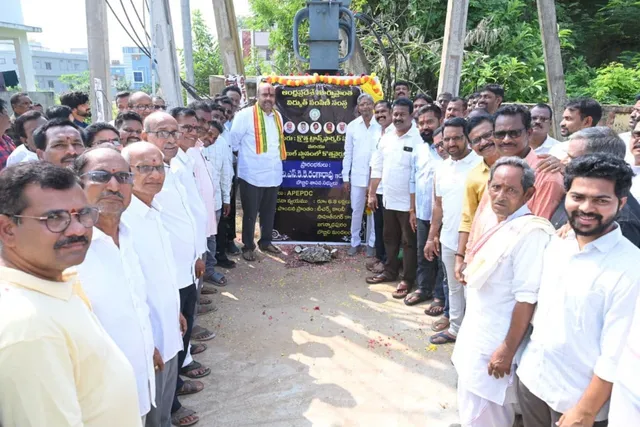 బొబ్బిలిలో అభివృద్ధి పనులకు శంకుస్థాపన